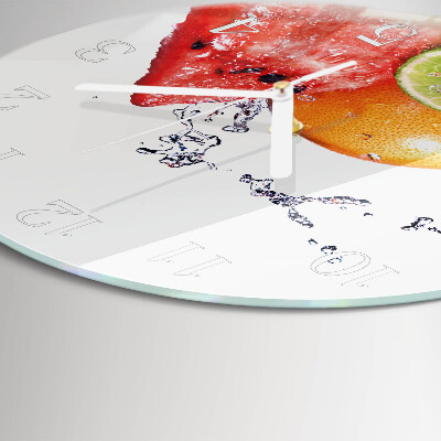 Orologio rotondo Frutta