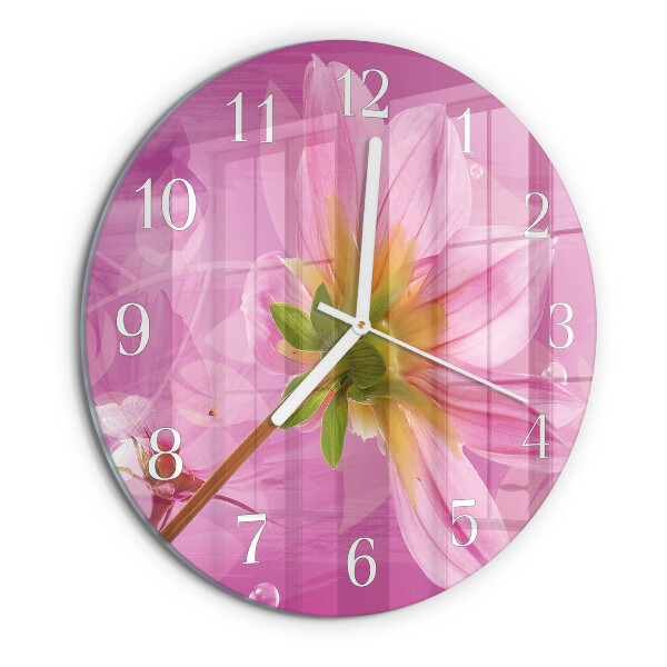 Orologio rotondo Fiore