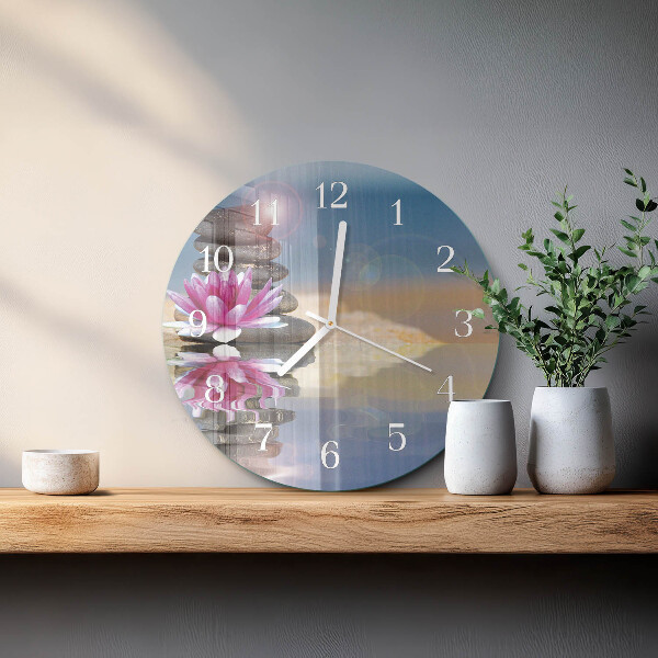 Orologio rotondo Pietre d'acqua