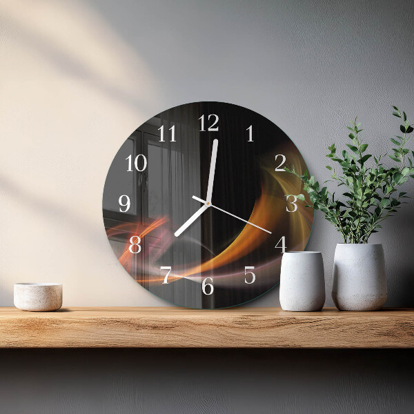 Orologio rotondo Astrazione