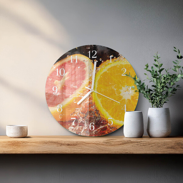 Orologio rotondo Frutta