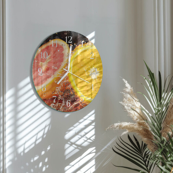 Orologio rotondo Frutta
