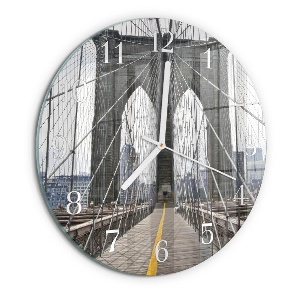 Orologio rotondo Ponte di Brooklyn