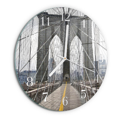 Orologio rotondo Ponte di Brooklyn