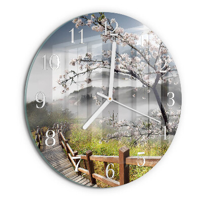 Orologio rotondo Primavera