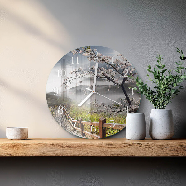 Orologio rotondo Primavera