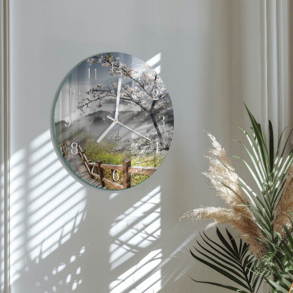 Orologio rotondo Primavera