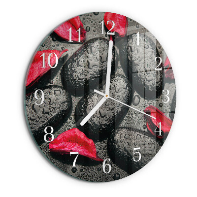 Orologio rotondo Pietre