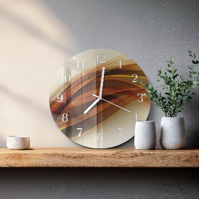Orologio rotondo Astrazione