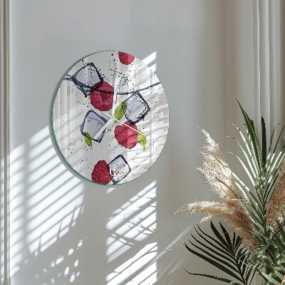 Orologio rotondo Lamponi