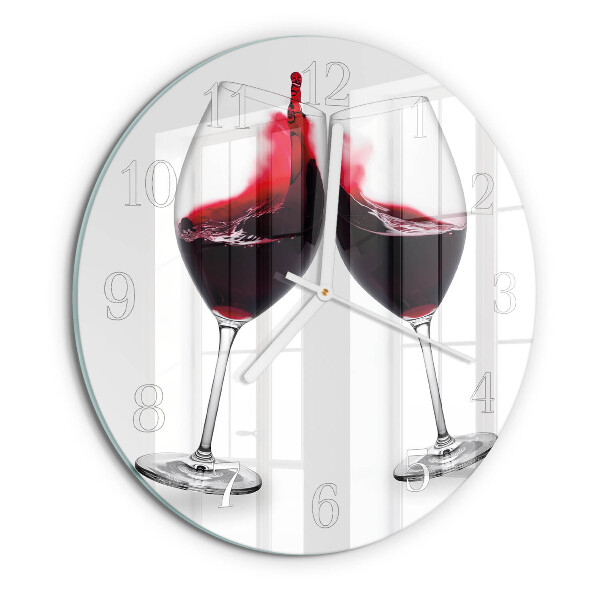 Orologio rotondo Vino
