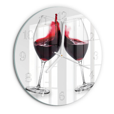 Orologio rotondo Vino
