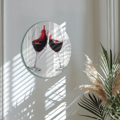 Orologio rotondo Vino
