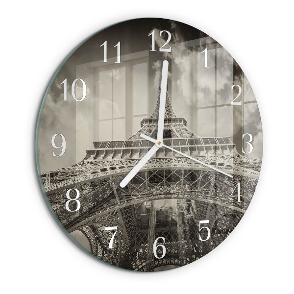 Orologio rotondo Torre Eiffel