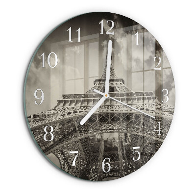 Orologio rotondo Torre Eiffel