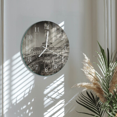 Orologio rotondo Torre Eiffel