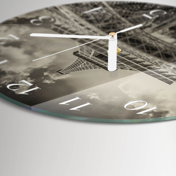 Orologio rotondo Torre Eiffel