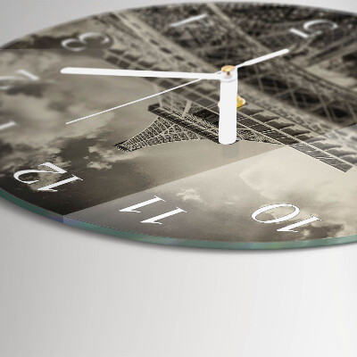Orologio rotondo Torre Eiffel
