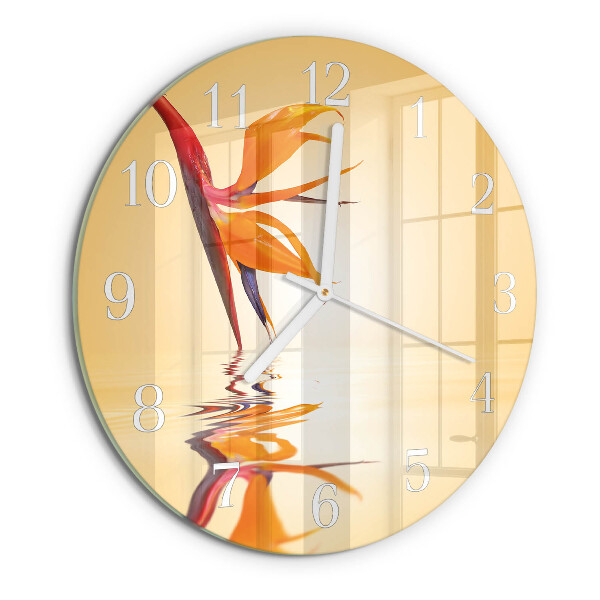 Orologio rotondo Fiore