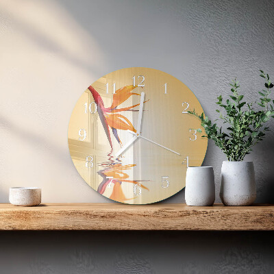 Orologio rotondo Fiore