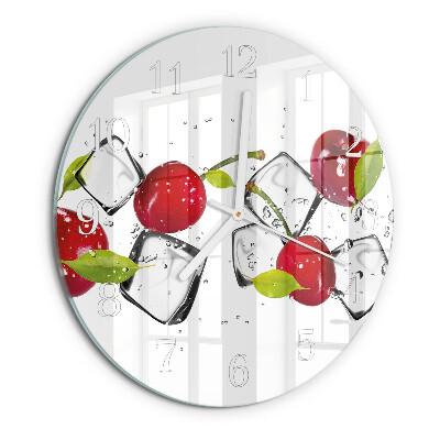 Orologio rotondo Gelato alla ciliegia