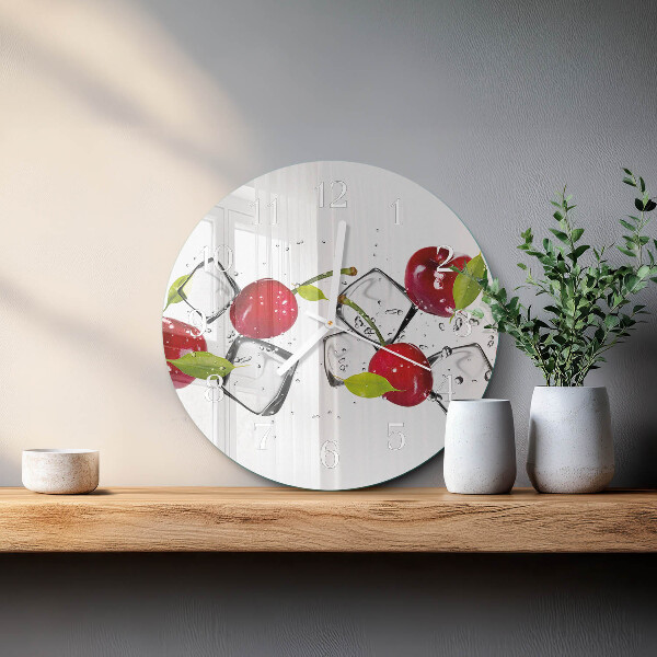 Orologio rotondo Gelato alla ciliegia