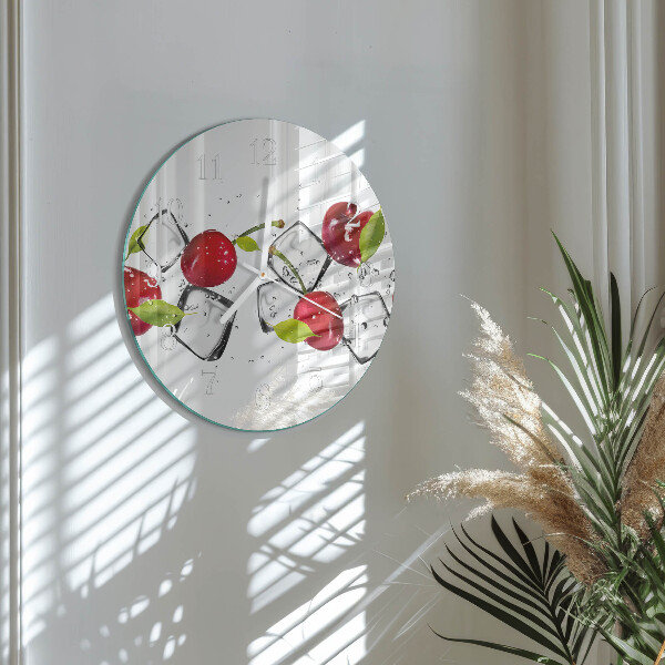 Orologio rotondo Gelato alla ciliegia