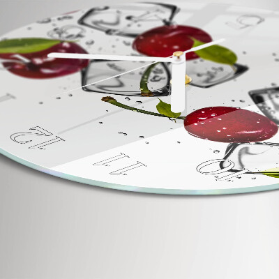 Orologio rotondo Gelato alla ciliegia