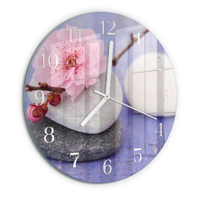 Orologio rotondo Pietre