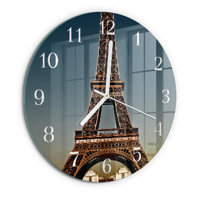 Orologio rotondo Torre Eiffel
