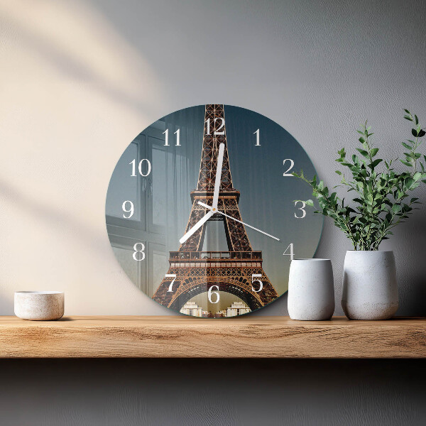 Orologio rotondo Torre Eiffel