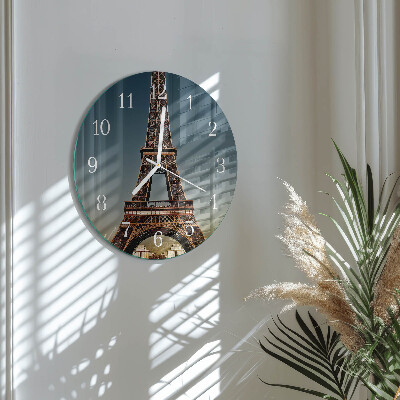 Orologio rotondo Torre Eiffel
