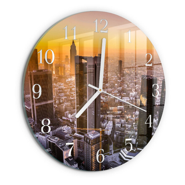 Orologio rotondo Tramonto