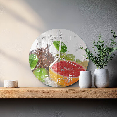 Orologio rotondo Frutta