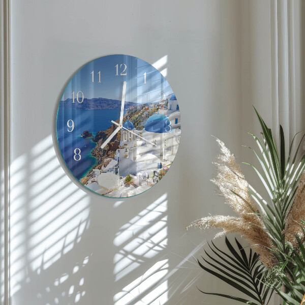 Orologio rotondo Santorini