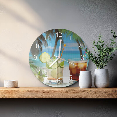 Orologio rotondo Cocktail