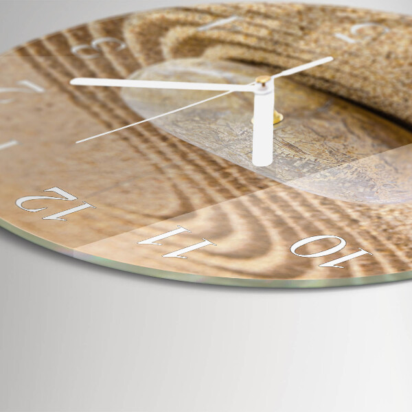 Orologio rotondo Sabbia di pietra