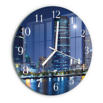 Orologio rotondo Serata in città