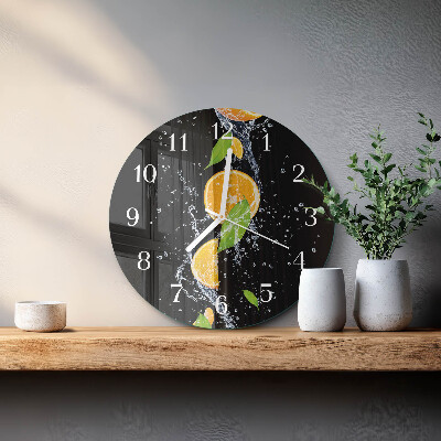 Orologio rotondo Arance