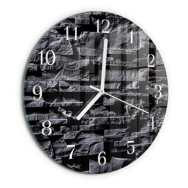 Orologio rotondo Pietre