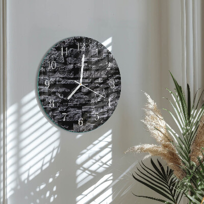 Orologio rotondo Pietre