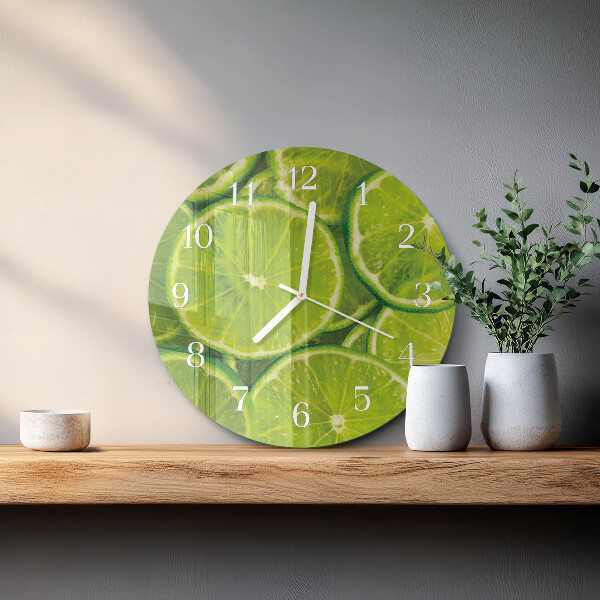 Orologio rotondo Carbonato di calcio