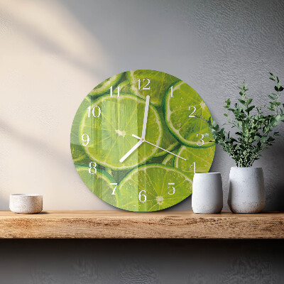 Orologio rotondo Carbonato di calcio