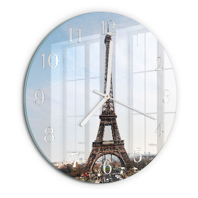 Orologio rotondo Torre Eiffel