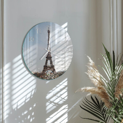 Orologio rotondo Torre Eiffel