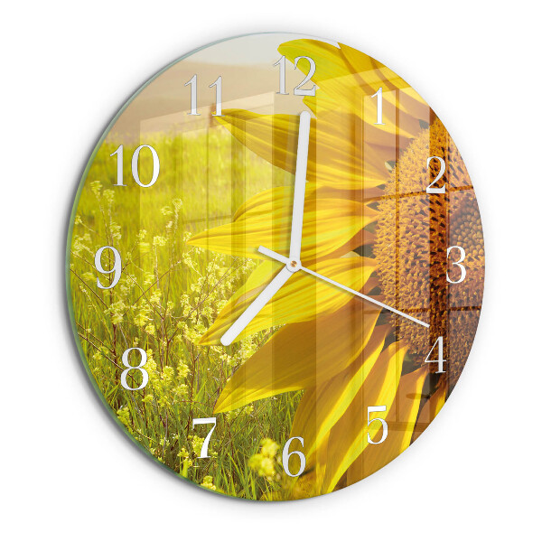 Orologio rotondo Girasole