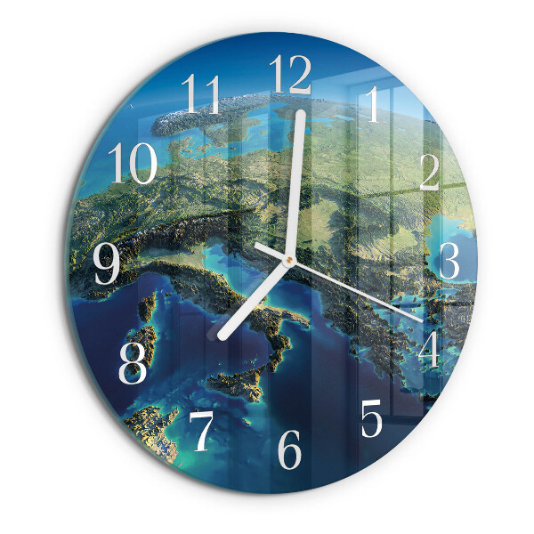 Orologio rotondo Terra