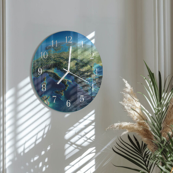 Orologio rotondo Terra