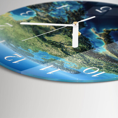 Orologio rotondo Terra