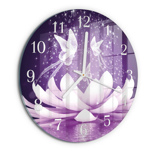 Orologio rotondo Fiore